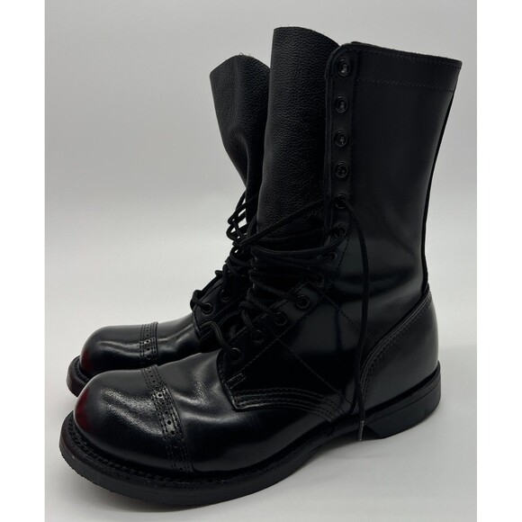 Corcoran 1500 Mens 8.5 E Leather Jump Boots Black Gorpcore Punk Grunge  USA Read main image 13